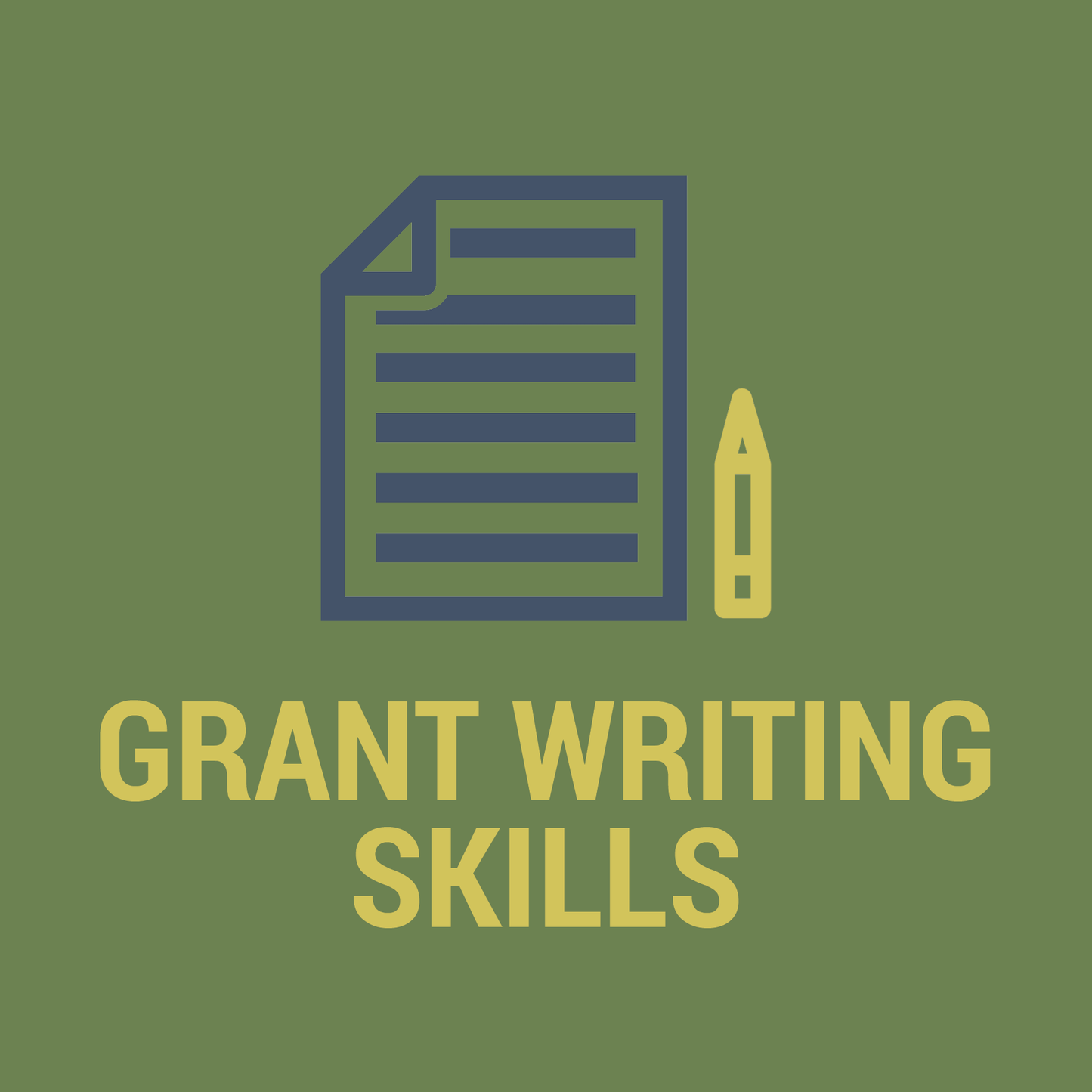 Grant Writing Skills